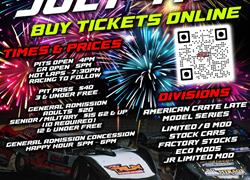 Celebrate w/ Rocket Raceway Park for July 4th!