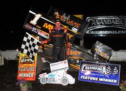 Blaney Uses Late Pass to Win at Ca