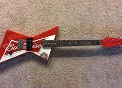 Budweiser Presenting Custom Guitar