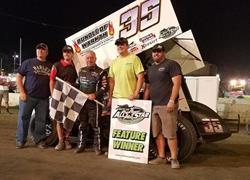 Swindell Earns Victory, Three Podi