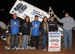 Bacon Sizzles in Short Track Natio
