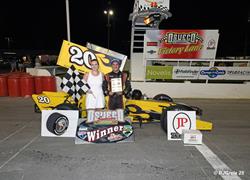 Perry Thrills with Two Last-Lap Pa