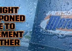 Wet Weather Forces Postponement of