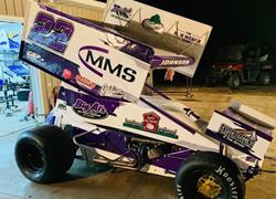 Kaleb Johnson’s Racing Night Ends