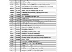 Orange County Speedway Schedule