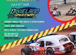 JULY 11th is KIDS NIGHT at Dixiela
