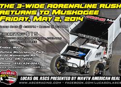 Coming Up: Lucas Oil ASCS at Outla