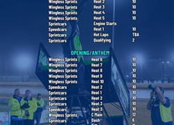 Saturday 14 December - Run Sheet