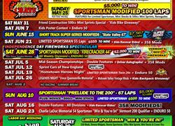 Devil’s Bowl Schedule Released for