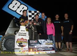 Shane Stewart on top at Cocopah wi