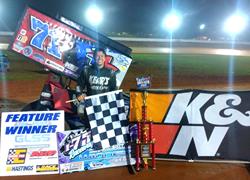 Max Stambaugh charges to first 202