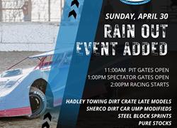 Rain Out Event Added