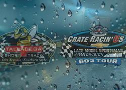 Mother Nature Postpones Crate Racin’ USA Late Model Sportsman Tour at Talladega