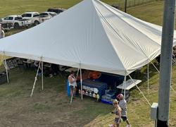 Huge Tent, Tables, Chairs & Concer