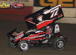 Hill Races a 410 Sprint Car With W