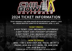 Chili Bowl Ticket Renewal Deadline