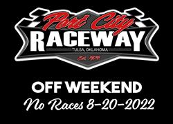 Reminder no Races Tonight August 2