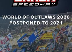 World of Outlaws 2020 postponed to