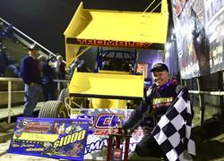 Trombley Stands Alone, Becomes Win