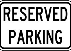 Renewal for 2019 Reserved Parking