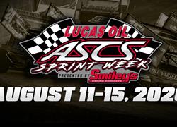 Lucas Oil ASCS Sprint Week Set For