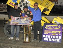 Lasoski Charges to Victory at I-80 Speedway