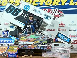 Ryan Newton Races to Championship Night Checkers i