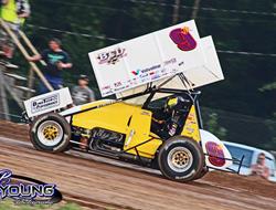 Hagar Charges to Top Five in Sprint Car and Posts