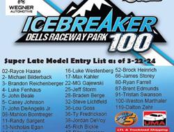 ICEBREAKER 100 ENTRY LIST RELEASED
