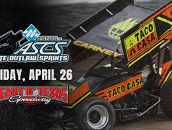 ASCS Elite Outlaws Headlining Friday At The Heart