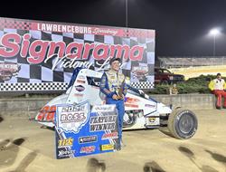 Saban Bibent Victorious with POWRi BOSS at Lawrenc