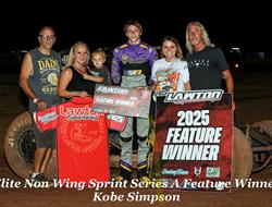 Kobe Simpson Sails to Victory with POWRi Elite Non