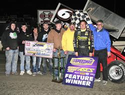 Terry McCarl takes ASCS Midwest Opener at I-80 Spe
