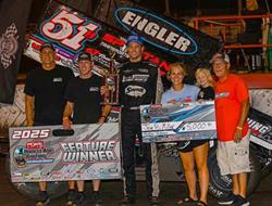 Joe B Miller Thrills in Win with POWRi 410 Outlaw