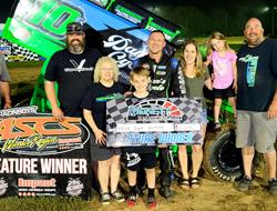 Jeremy Campbell On Top At Monett Motor Speedway In