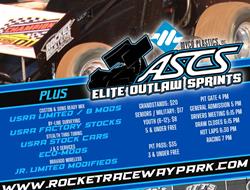 ASCS Elite Outlaw Sprints Fires Up Saturday At Roc