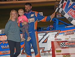 BECKWITH RACES TO FIRST NEWSOME RACEWAY PARTS CRUS
