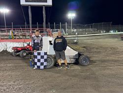 Jakeb Boxell Earns Win in POWRi IMRA Victory at Ma