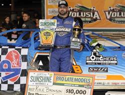 BRONSON SWEEPS VOLUSIA SUNSHINE NATIONALS WITH $10