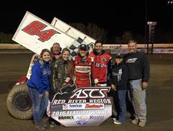 Hanks Crowned ASCS Red River Champion for First Ti