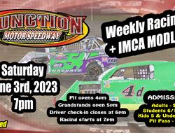 Weekly Racing w/IMCA Modlites June 3rd!