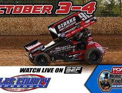 Lee County Speedway Hosts POWRi 410 Outlaw Sprints