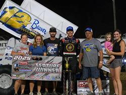 Hank Davis Delivers POWRi 410 Outlaw Sprint Victor