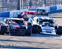 Latham Sweeps NASCAR Modified Double