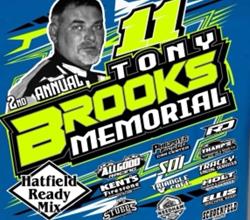 Saturday, Aug 9th, is the Tony Brooks Hobby Stock Memorial Paying