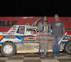 TEXAS DRIVER- JEFF ABBEY-WINS 30TH ANNUAL SCHOENFELD HEADERS CHAM