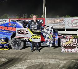 KENNY GATES TAKES CAREER WIN #100 AT THE FONDA SPEEDWAY WHILE WAR