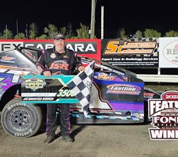 WARNER WINS MONTGOMERY COUNTY OPEN 358-MODIFIED FEATURE AT FONDA