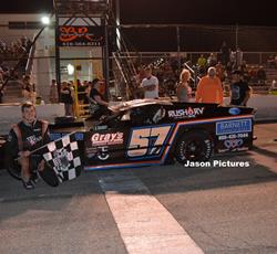Rowe Masters First Friday Night Thunder/Saumier doubles up during