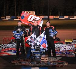 LEARY TOPS MODIFIEDS, SUPER MODS TO HELLIWELL SATURDAY AT MONADNO
